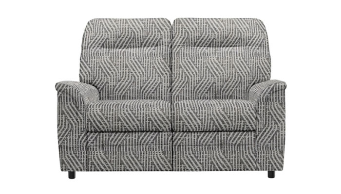 Parker Knoll Hudson 2 Seaster Sofa in Anza Smoke Fabric